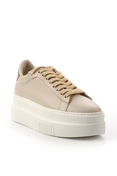 Bambi Μπεζ Γυναικείο Sneaker K 01791008009