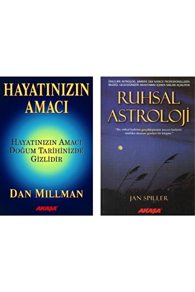 Akaşa Yayınları Hayatınızın Amacı # Ruhsal Astroloji 2 Kitap Set