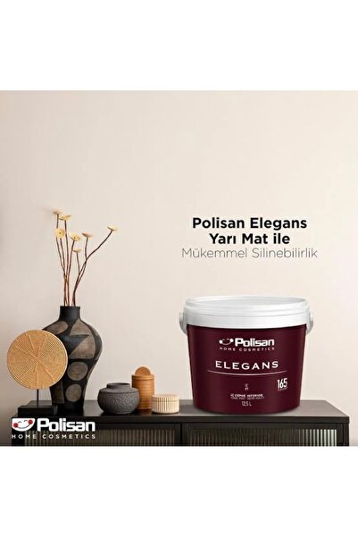 Polisan Elegans Yarı Mat Dingin Gri