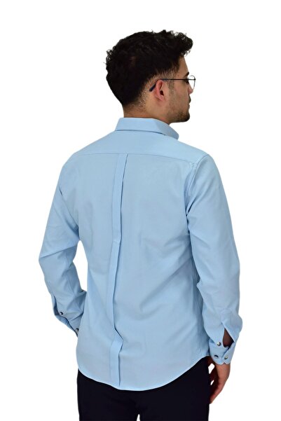 hodbehod Чоловіча спортивна сорочка з еластаном BGL-ST04326