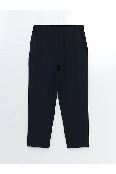 LC Waikiki Elastic Waist Standard Fit Slim Women's Trousers