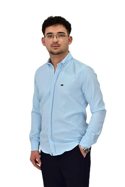 hodbehod Cămașă Silim Fit Sport Lycra pentru bărbați BGL-ST04327