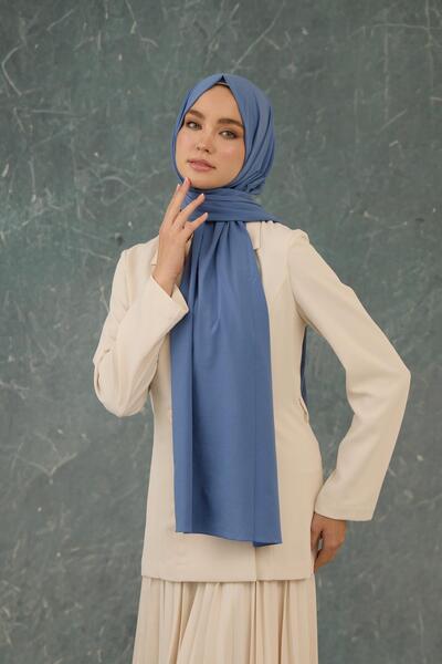 İpekhan Nici unul albastru șal - 10000-20