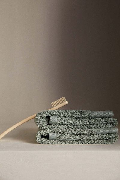H&M 2-pack cotton terry guest towels