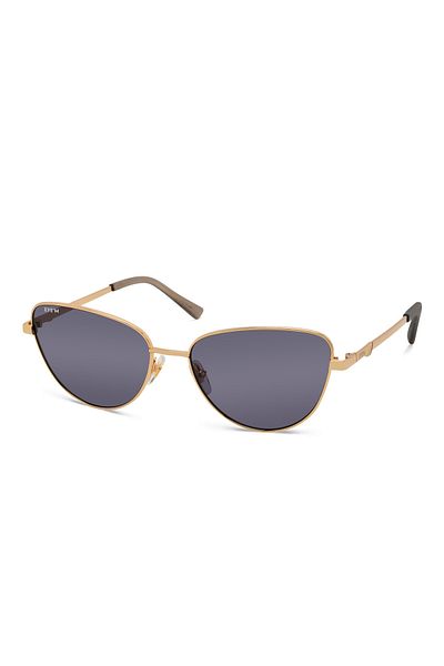 EYE'M Sunglasses Models;eye'm ;ir 2005/s, 56, J5g, Grey Metal Cat Eye Gray For Female