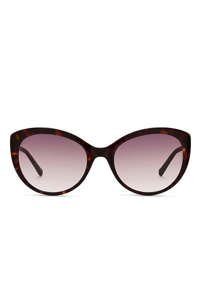 EYE'M Sunglasses Models;eye'm ;ir 2004/s, 57, 086,brown Shaded Acetate Cat Eye Brown For Female