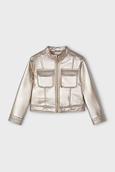 MAYORAL Kız Çocuk Parlak Ceket Arena 4483