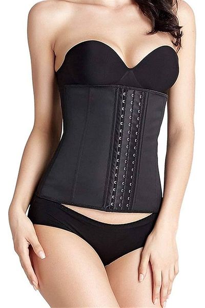 Generic مشد حليمة حزام كيم رياضي لتخسيس و شد الخصر و البطن  Rubber Body Slimming Sculpting Clothes