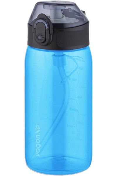 STOREMAX Ntwork -Made by Uzspace- 450 ml Tritan Water Bottle with Straw (Not Penetrable) Art 1087
