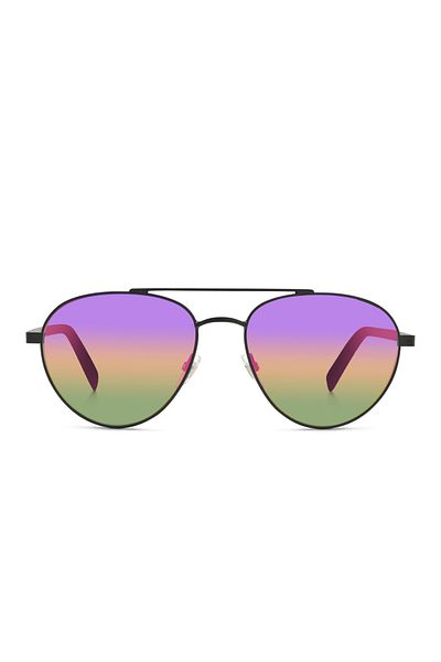 EYE'M Sunglasses Models;eye'm ;al 2016/s, 56, 003,grey Rainbow Metal Geometric Gray For Male