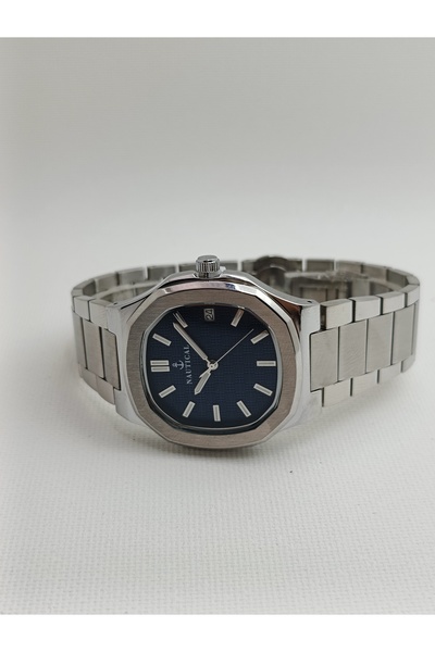 NAUTICAL Takvimli Çelik Erkek Kol Saati