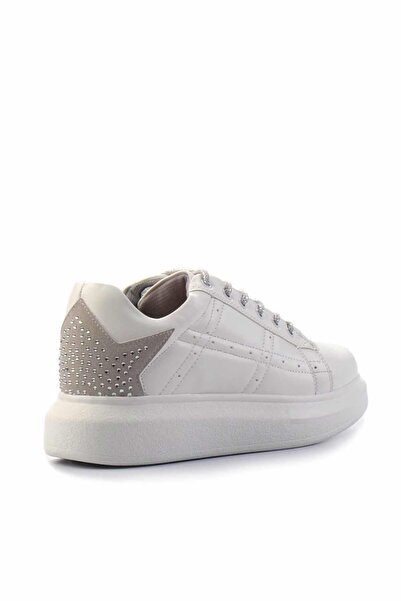 Bambi Beyaz Kadın Sneaker K01478103509
