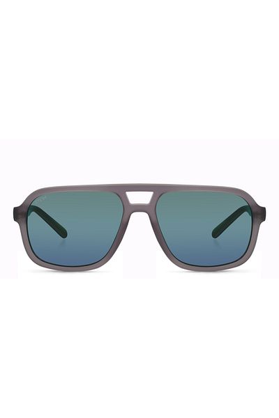 EYE'M Sunglasses Models;eye'm ;ly 2006/s, 54, Riw, Grey Green Acetate Geometric Gray For Male