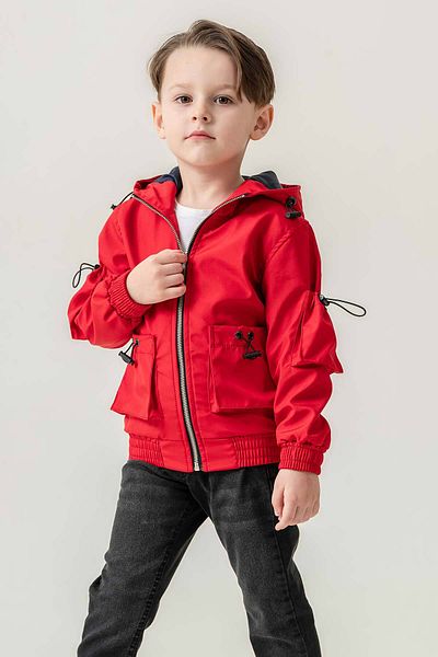 Gold Class Kidswear Double Pocket Hooded Lined Waterproof Boys Jacket