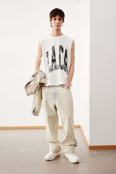 H&M Loose Fit Printed vest top