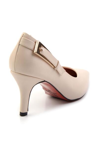 Bambi Ten  Kadın Klasik Topuklu Ayakkabı K01231430209