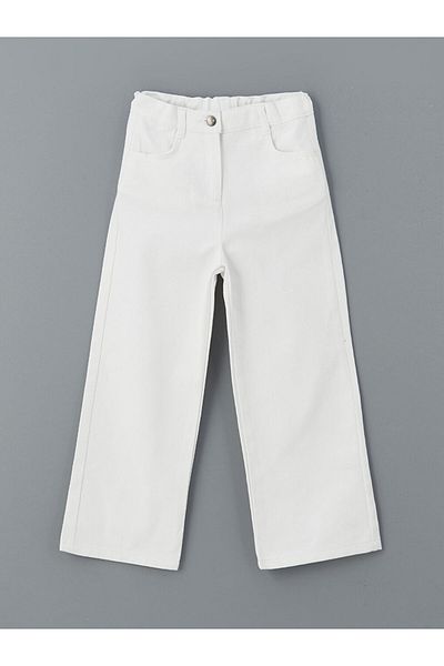LC Waikiki Lcw Waist Adjustable Basic Girl's Trousers