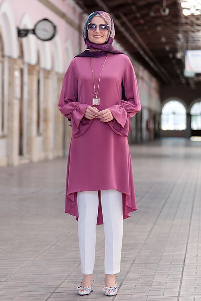 AHUNUR Tesettürde Mutluluk Eslem Tesettür Tunic