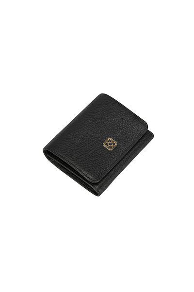 Desa Women's Black Leather Wallet