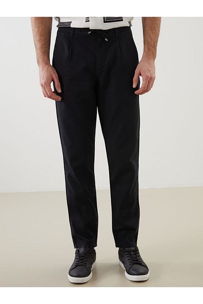 LC Waikiki New Season Slim Fit Linen Blend Men's Trousers - S5Ee27Z8