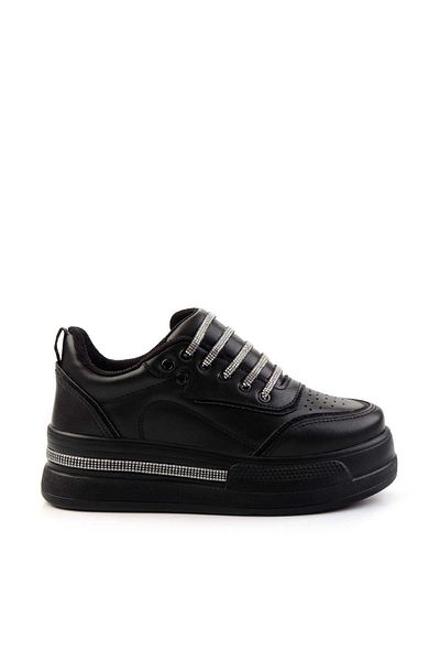 Bambi Women's Black Sneaker K 01027031909