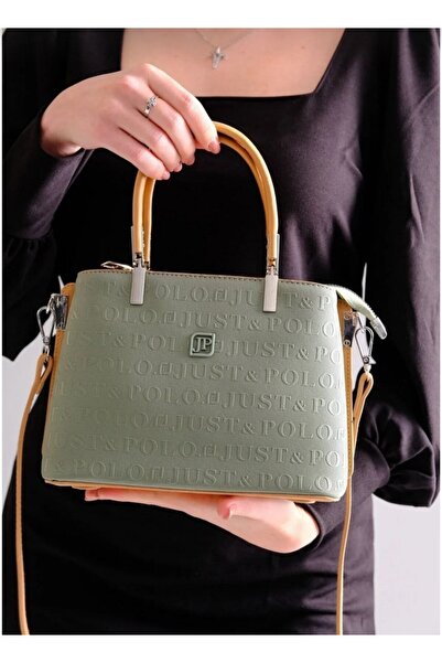 Just Polo حقيبة كتف نسائية صغيرة الحجم مطبوعة منقوشة، حقيبة كروس JustPolo tyc...