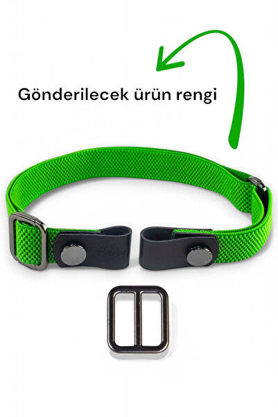 CARAMELOS حزام مرن بدون إبزيم قابل للتعديل - حزام غير مرئي - حزام بإبزيم مخفي