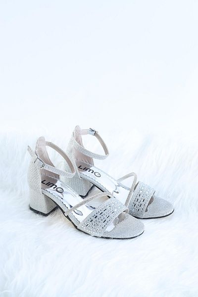 Moda Lime New Season Girls' High Heels - Wedding and Evening Dress Shoes