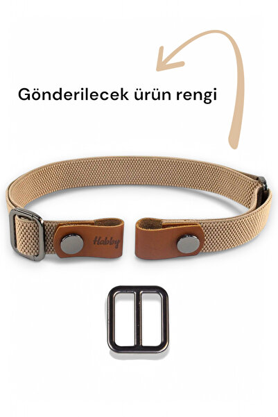 CARAMELOS Adjustable Elastic Buckle-Free Belt - Invisible Belt-Hidden Buckle ...