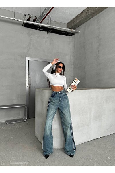 DENİKK TREND İKONİK TASARIM BAGGY JEAN DENİM PANTOLON