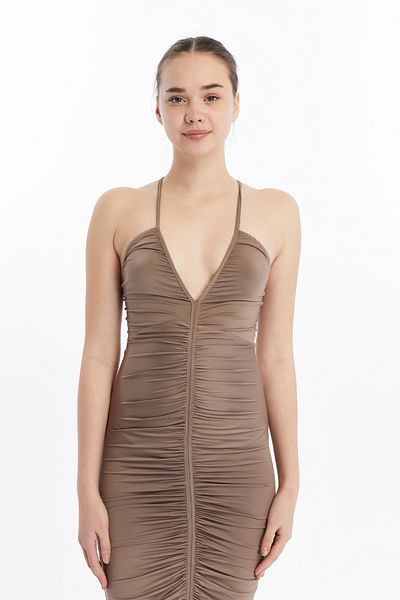 Maison La Femme Γυναικείο φόρεμα Combi Polyamide