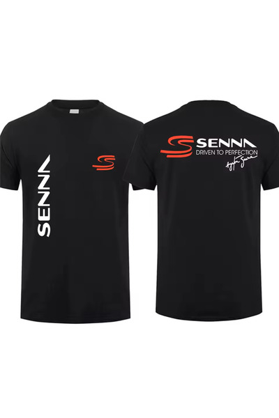 l'eivor Ayrton Senna Driven To Perfection pamučna majica sa štampanim motivom