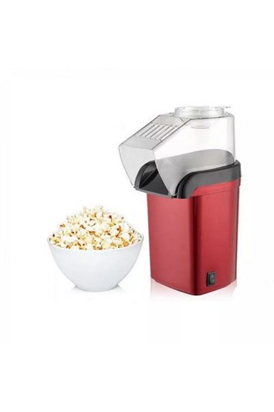 HOME MASTER Home Master Popcorn Machine - 1200 Watts - Red - HM-833