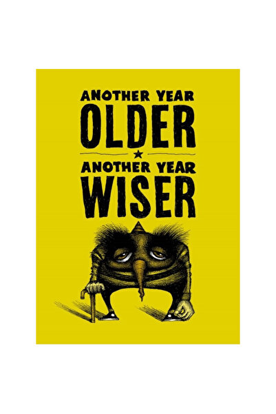 Bald Guy بطاقة تهنئة بعام جديد، عام جديد أكثر حكمة [215]