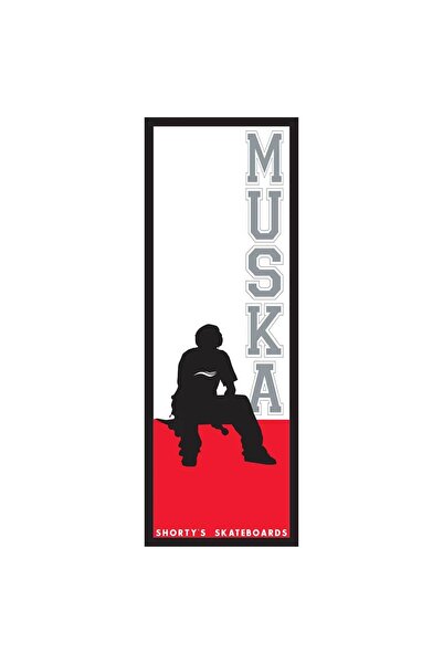 Shortys ملصق شعار لوحة موسكا 3.6 بوصة