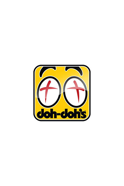 Shortys ملصق شعار عيون دو دوه مقاس 4 بوصات