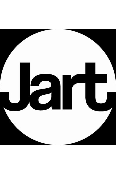 Jart ملصق شعار أبيض شفاف