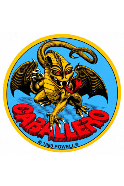 Bones Brigade ملصق تنين أصلي لسيارة Cab مقاس 3.5 بوصة