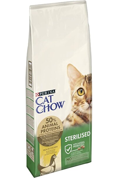 Cat Chow Purina Kısırlaştırılmış Tavuklu Yetişkin Kedi Maması 15 Kgcndst15ccs