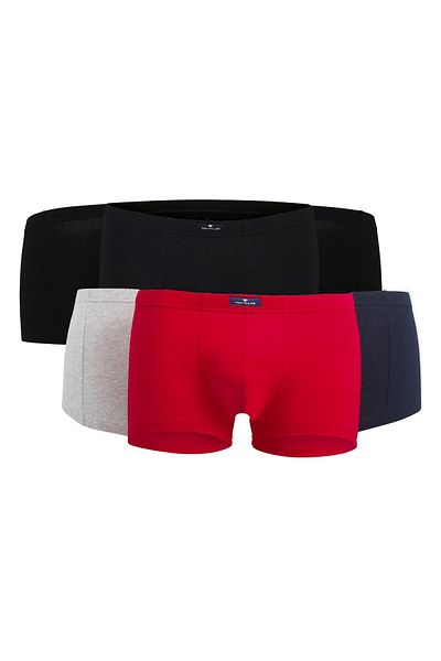Tom Tailor Herren Shorts, 6er Pack - X-LASTIC, Boxershorts, Unterhosen, Stretch-Baumwolle