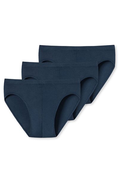 uncover by Schiesser Herren Slip, 3er Pack - UNCOVER Cotton, Supermini, Single Jersey