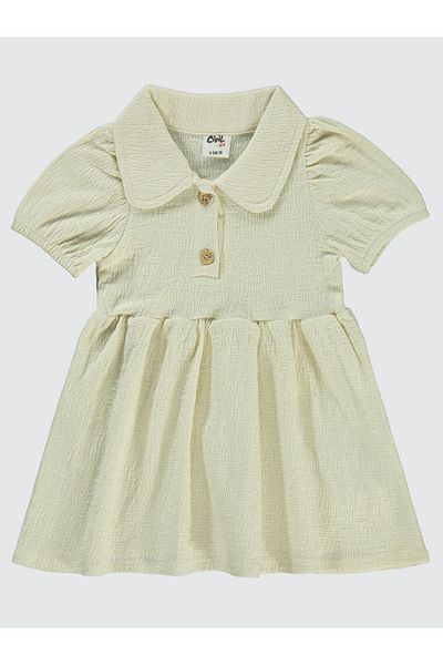 Civil Baby 6-18 Months Baby Girl Ecru Dress