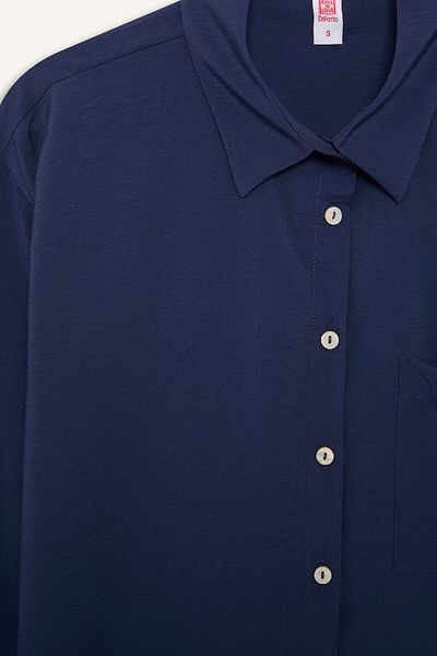 DeFacto Regular Fit Beach Shirt-Fall in Love E1167Ax25Sm