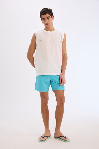 DeFacto Regular Fit Short Length Swim Shorts E5133Axns