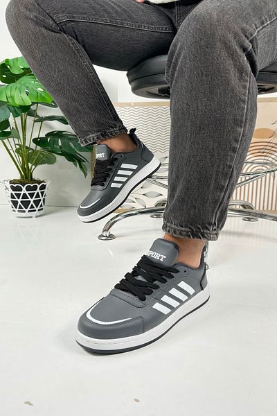 Nstil Daily Smoked Unisex Sneaker Αθλητικά Παπούτσια Lace Up Line Λεπτομερής άνετη οδοντωτή σόλα 3438