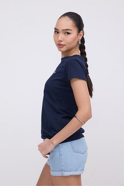 Addax Ribbon Embroidered T-Shirt P1717-X2