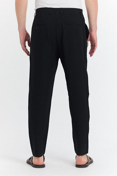 NGR Gasada Carrot Cut Trousers Black