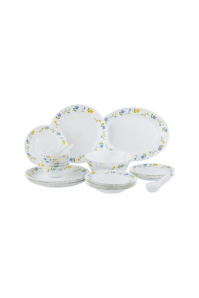 DELCASA 33 Pcs Opalware Dinner Set, DC2213