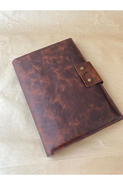 ALESTA LEATHER حقيبة كمبيوتر محمول/Macbook مصنوعة يدويًا من الجلد الطبيعي - حافظة ومنظم