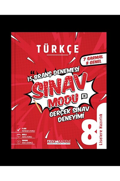 Pruva Akademi 8.SINIF TÜRKÇE BRANŞ DENEMESİ